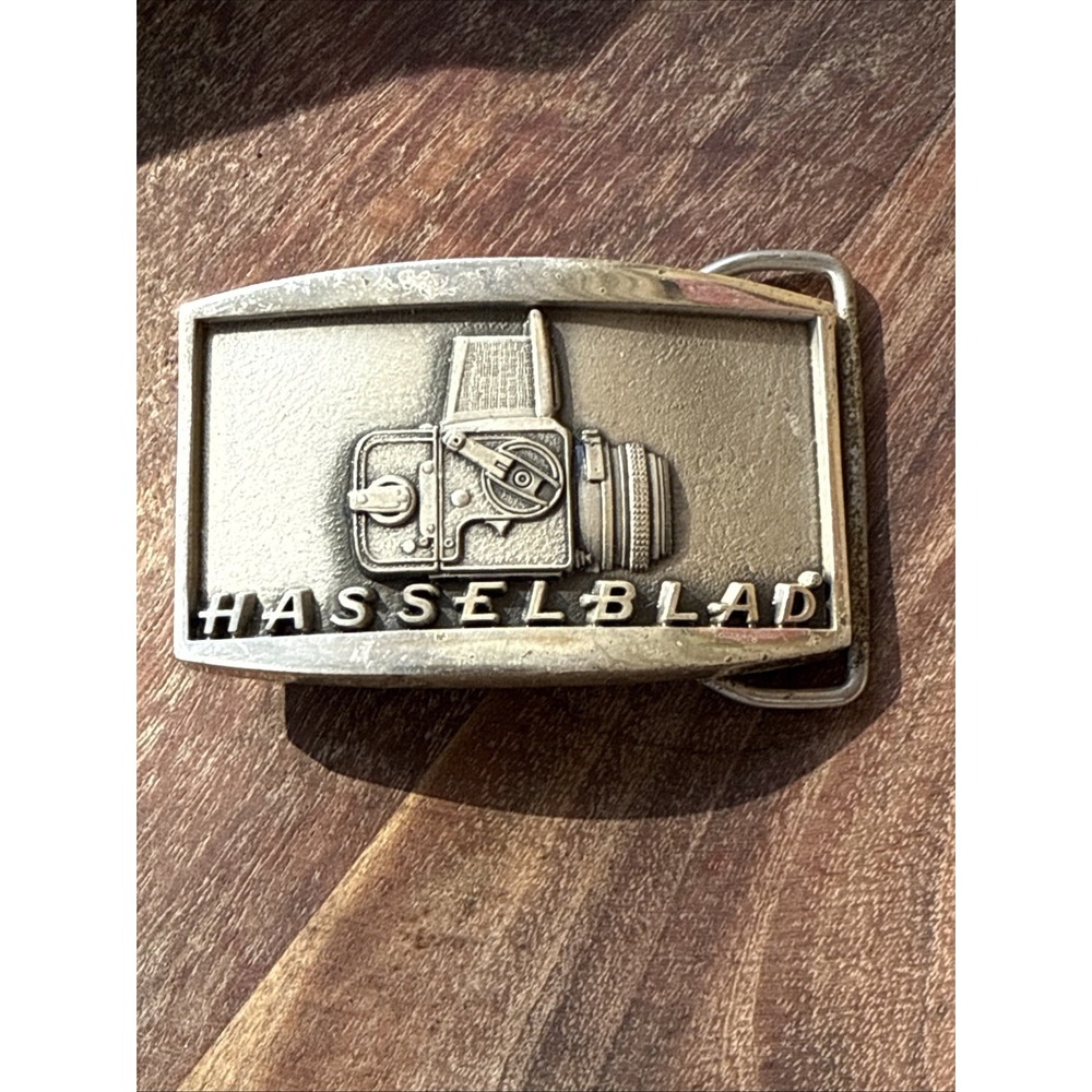 Vintage Jostens Sterling‎ Hasselblad Camera Belt Buckle